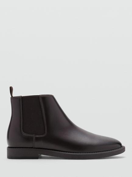 Mango Chelsea Boots, Brown