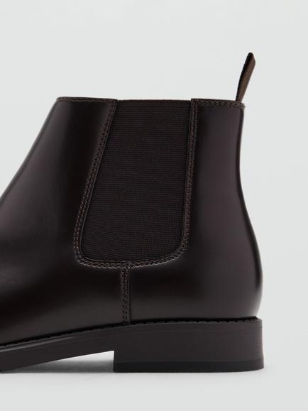 Mango Chelsea Boots - view 2, Brown