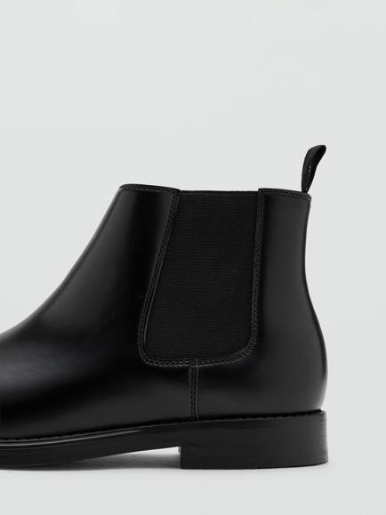 Mango Chelsea Boots - view 2, Black