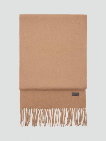 Mango Fringed Edge Scarf, Camel