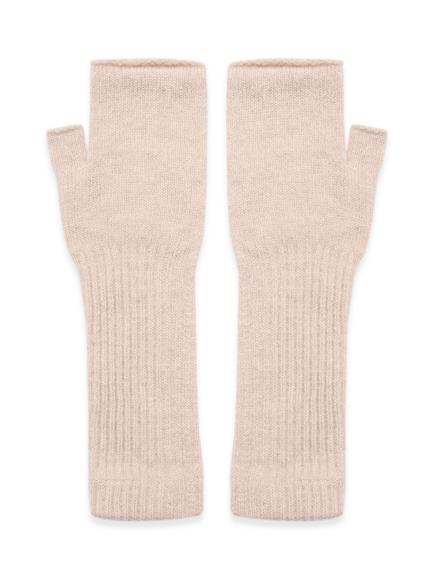 Celtic & Co. Geelong Lambswool Wrist Warmers, Oatmeal