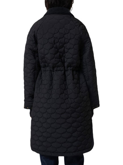 Hunter Somerset Quilted Overcoat - view 2, Black