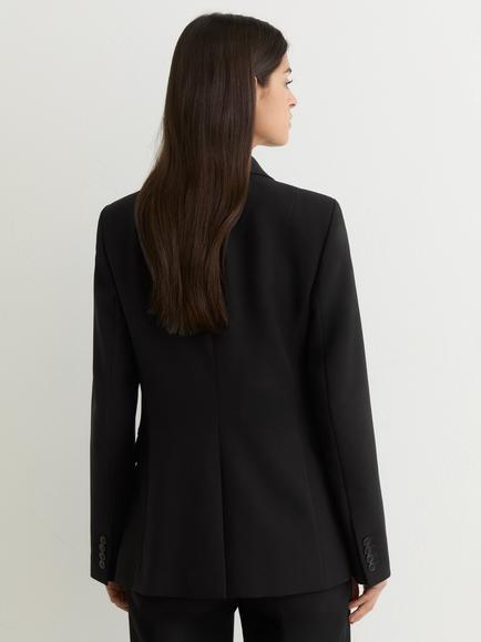 Reiss Gabi Tall Single Breasted Blazer - view 2, Black