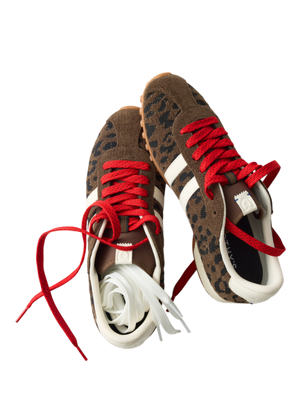 Rothy's The Ivy Sneakers, Revelvet™ Cheetah - view 2, Revelvet™ Cheetah