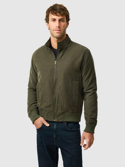 Rodd & Gunn Timber Bay American Cotton Harrington Jacket, Moss, Moss