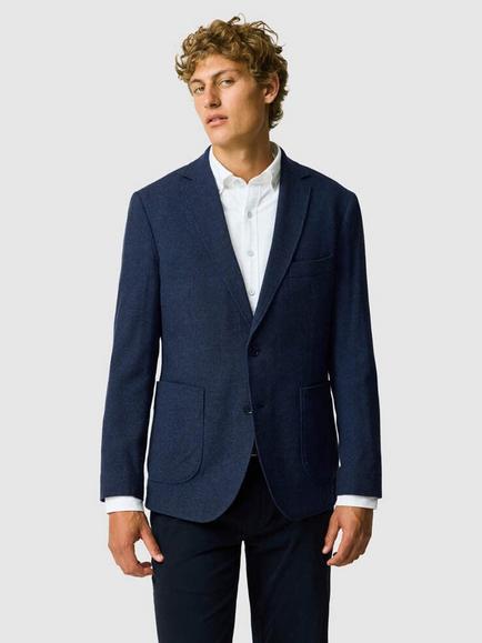 Rodd & Gunn Willow Flat Australian Wool Rich Jacket, Indigo, Indigo