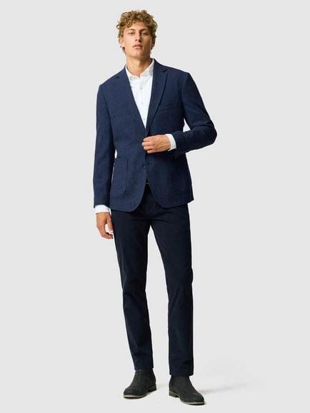 Rodd & Gunn Willow Flat Australian Wool Rich Jacket, Indigo - view 2, Indigo