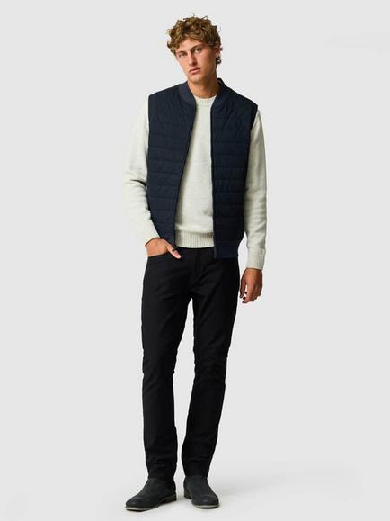 Rodd & Gunn Woodside Cotton Rich Gilet - view 2, Navy