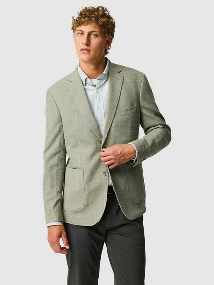 Rodd & Gunn Willow Flat Australian Wool Rich Jacket, Indigo, Thyme