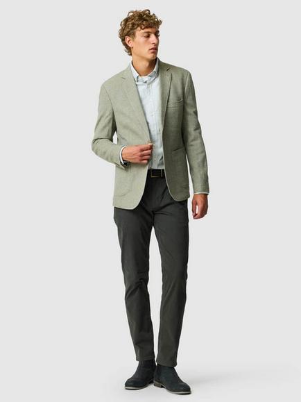 Rodd & Gunn Willow Flat Australian Wool Rich Jacket, Indigo - view 2, Thyme