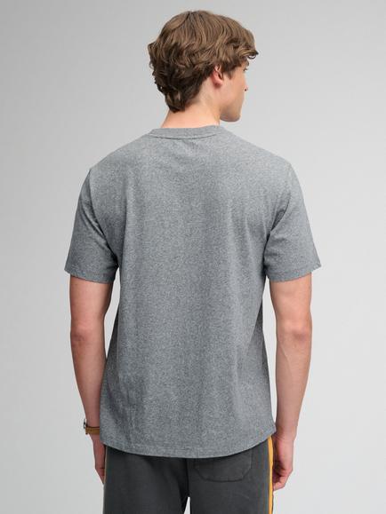 Superdry Cotton Athletic Essentials T-Shirt, Dark Grey - view 2, Vintage Dark Grey