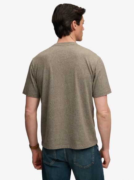 Superdry Cotton Wild Frontier T-Shirt, Olive Green Marl - view 2, Olive Green Marl