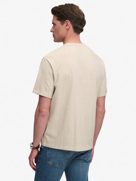 Superdry Cotton Wild Frontier T-Shirt, Beige Marl - view 2, Beige Marl