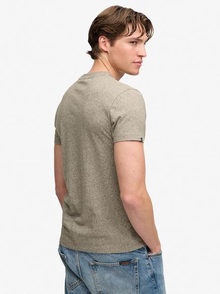 Superdry Cotton SD & Co Logo Embroidered T‑shirt - view 2, Olive Green Marl