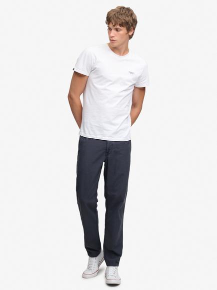 Superdry Tapered Washed Chinos, Blackboard, Blackboard