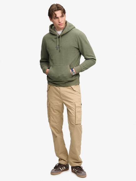 Superdry Slim Taper Fit Cargo Trousers, Canyon Beige