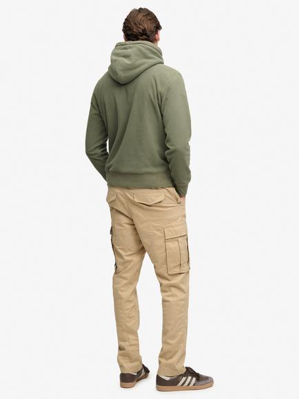 Superdry Slim Taper Fit Cargo Trousers - view 2, Canyon Beige