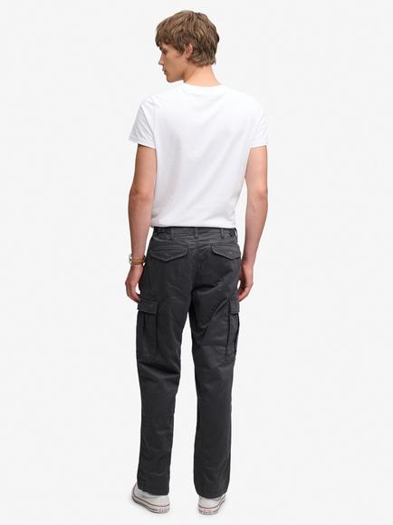 Superdry Slim Taper Fit Cargo Trousers - view 2, Blackboard