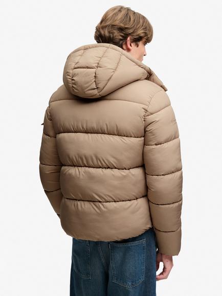 Superdry Ripstop Puffer Jacket - view 2, Beige