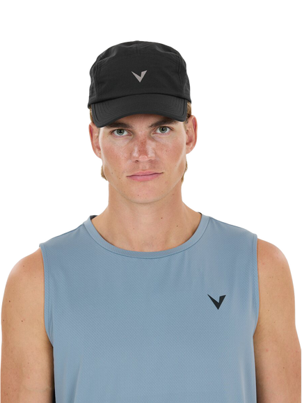 Virtus Gomez Vented Performance Cap, Black - view 2, Black