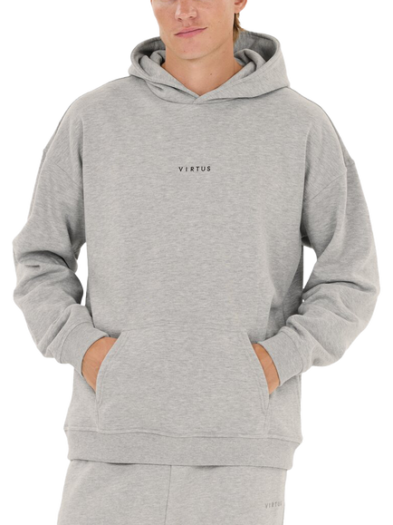 Virtus Kayce V2 Hoodie, Light Grey Melange