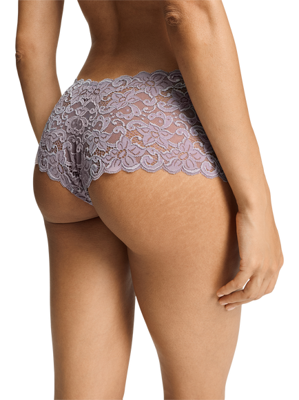 Hanro Moments All Lace Maxi Briefs, Stormy Rose - view 2, Stormy Rose