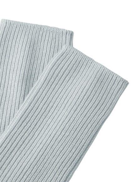 The White Company Pure Cashmere Bed Socks, Pale Blue - view 2, Pale Blue