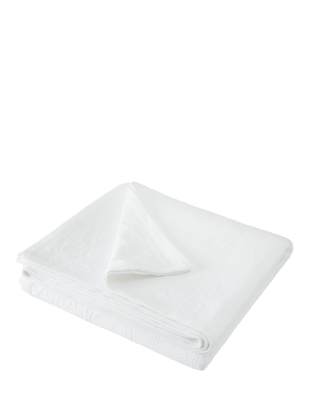 The White Company Vintage Etienne Cotton Bedspread, White, White