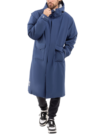 Red EVO Pro Slimline Parka Jacket, Admiral Blue