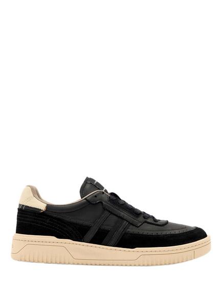 AllSaints Regan Classic Basketball Trainers, Black/Multi, Black/Multi