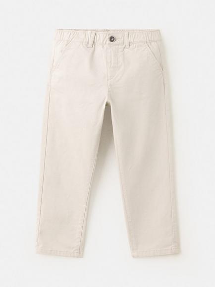 Mango Kids' Chino Trousers, Ice, Ice