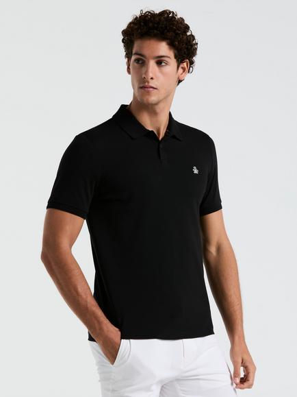 Original Penguin Cotton Blend Polo Shirt, True Black