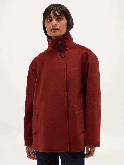 Hobbs Remi Pure Wool Jacket, Brown, Brown