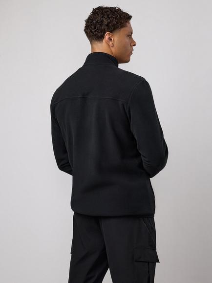 Gym King Precision Polar Fleece Top - view 2, Black