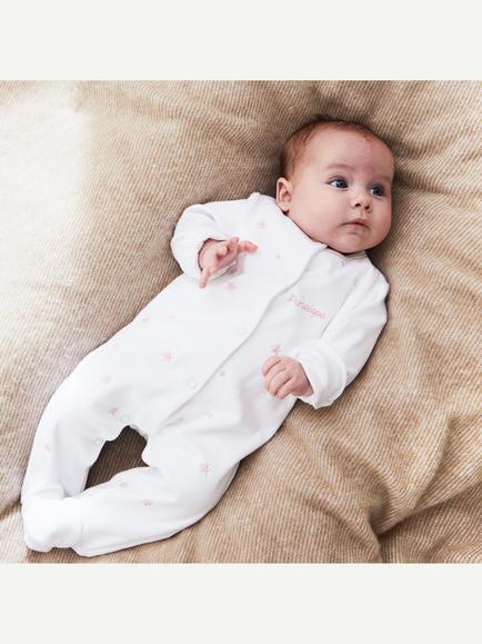 My 1st Years Personalised Sleepsuit, Multi - view 2, Multi