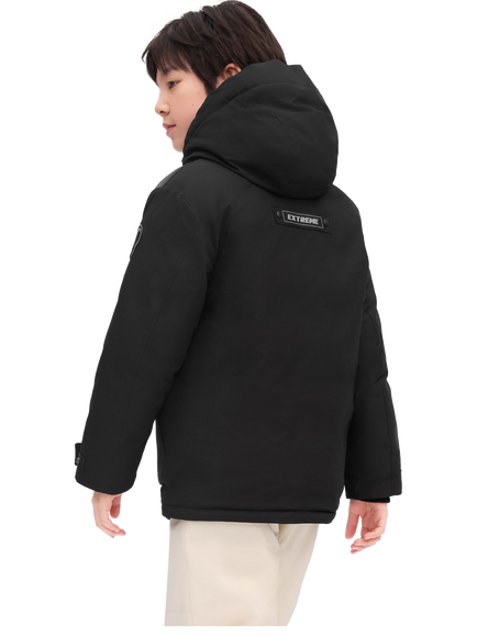 Bosideng Kids' Utility Parka Coat - view 2, Black