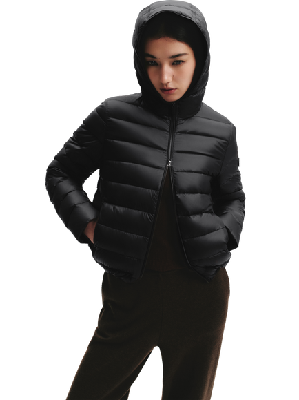 Bosideng Hooded Oversized Goose Down Jacket - view 2, Black