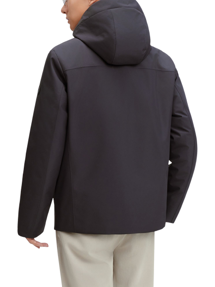 Bosideng 3-in-1 Business Hooded Down Jacket, Mountain Grey - view 2, Mountain Grey