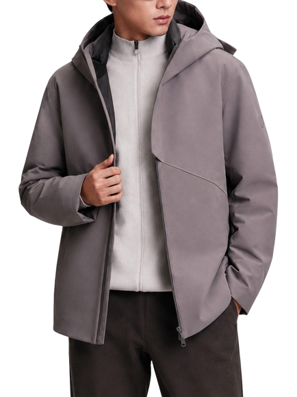 Bosideng 3-in-1 Hooded Down Jacket, Heather