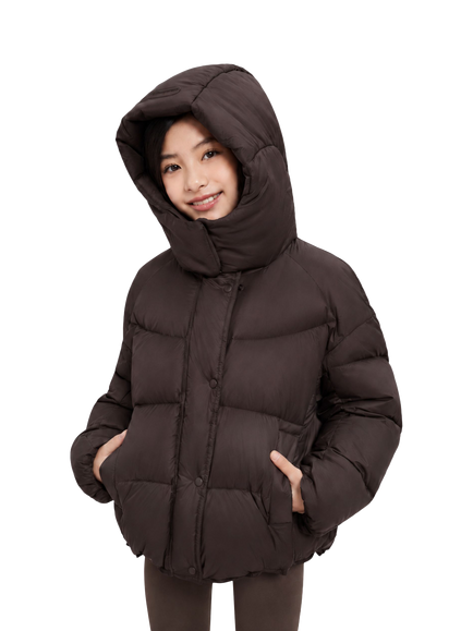 Bosideng Kids' Lightweight Puffer Coat - view 2, Walnut
