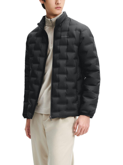 Bosideng Men's Goose Down Jacket, Black