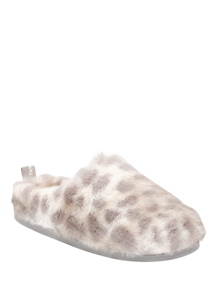 Bedroom Athletics Nadine Mule - view 2, Grey Leopard