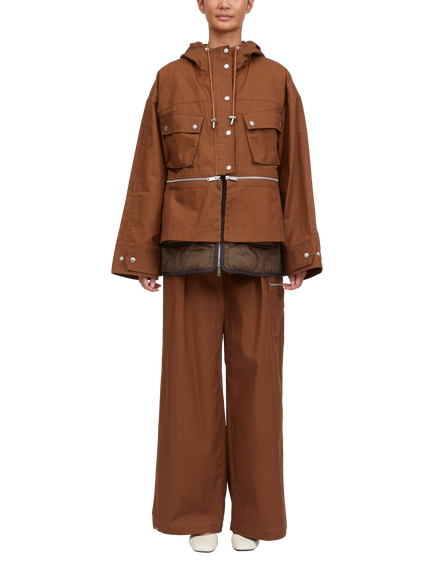 3.1 Phillip Lim Utility Parka, Brown, Brown