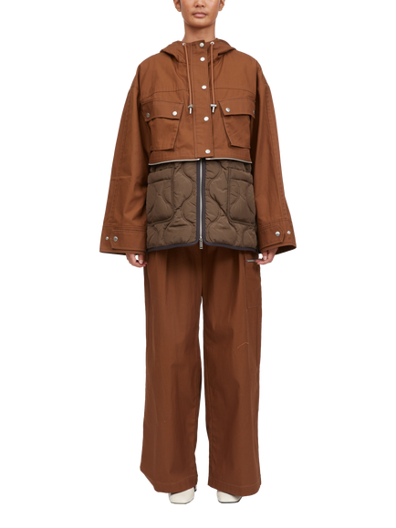 3.1 Phillip Lim Utility Parka, Brown - view 2, Brown
