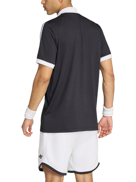 adidas Tennis Classics Regular Fit Polo Shirt - view 2, Black