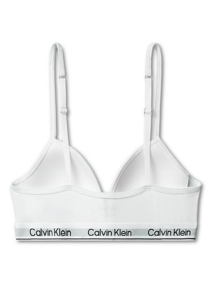 Calvin Klein Kids' Triangle Padded Bra - view 2, White