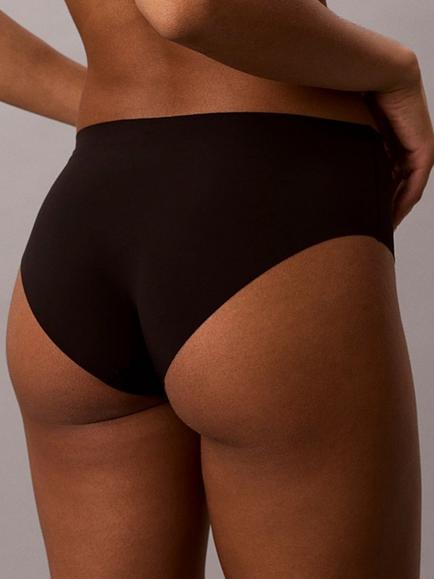 Calvin Klein Invisibles Microfibre Stretch Hipster Knickers, Black - view 2, Black