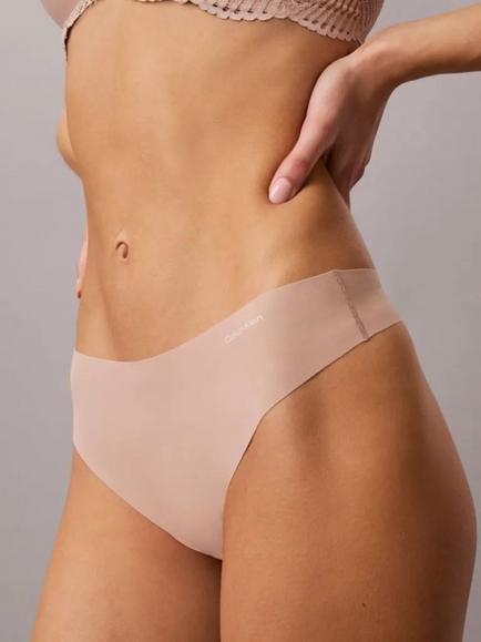 Calvin Klein Invisibles Thong, Natural Pearl - view 2, Natural Pearl