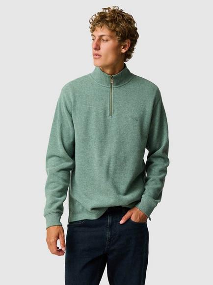 Rodd & Gunn Alton Ave Half Zip Top, Fern