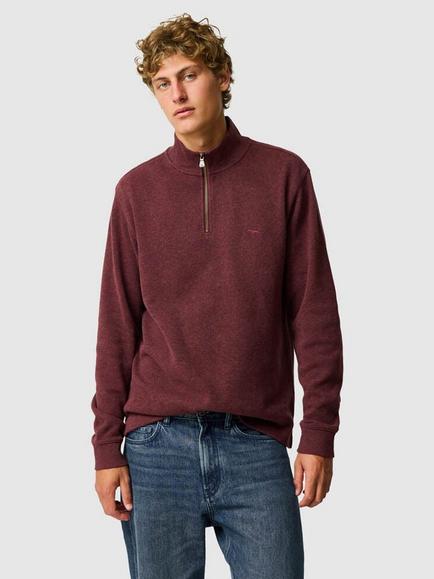 Rodd & Gunn Alton Ave Half Zip Top, Rust
